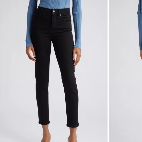 Veronica Beard Debbie High Waist Ankle Skinny Jeans - Picture 3 of 4